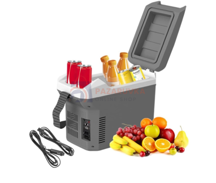 ХЛАДИЛНА КУТИЯ ЧАНТА 8 ЛИТРА – С ОХЛАЖДАНЕ И ПОДГРЯВАНЕ, 12V / 24V / 220V