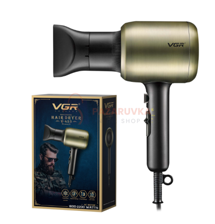ПРОФЕСИОНАЛЕН СЕШОАР VGR V-453 – 1800–2200 W, ЗЛАТЕН