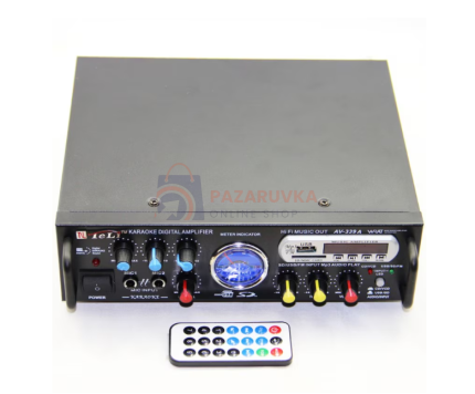 УСИЛВАТЕЛ TELI BT-288A – КАРАОКЕ, USB, SD, MP3, FM, 160W