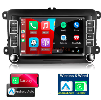 МУЛТИМЕДИЯ  С ANDROID 15 И НАВИГАЦИЯ ЗА VOLKSWAGEN – 7″ IPS ЕКРАН