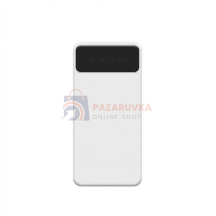 ALLISON ALS-S309 4в1 ПРЕНОСИМО ЗАРЯДНО С ВГРАДЕНИ КАБЕЛИ – 20,000mAh – БЯЛ