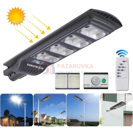 СОЛАРНА ЛАМПА 1800W SUNVISION – МАКСИМАЛНА МОЩНОСТ ЗА ВЪНШНО ОСВЕТЛЕНИЕ