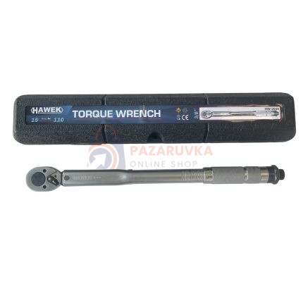 ДИНАМОМЕТРИЧЕН КЛЮЧ 3/8" 19-110Nm HAWEK
