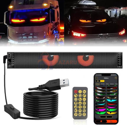 СВЕТЕЩИ ОЧИ ЗА ПРЕДНО СТЪКЛО – DEVIL EYES RGB LED