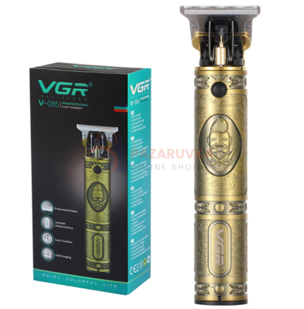 БЕЗЖИЧЕН ТРИМЕР ЗА КОСА И БРАДА VGR V-085 – 300 МИН РАБОТА, USB ЗАРЕЖДАНЕ