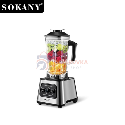 МУЛТИФУНКЦИОНАЛЕН БЛЕНДЕР SOKANY SK-999 – 6000W, 2.5L, ВИСОКОСКОРОСТЕН