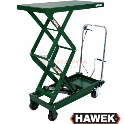 ХИДРАВЛИЧНА ПОВДИГАЩА КОЛИЧКА HAWEK – 800 КГ, 450–1500 ММ