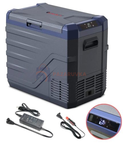 ПРЕНОСИМ ХЛАДИЛНИК ФРИЗЕР   50L – КОМПРЕСОРЕН 12V/24V И 220V