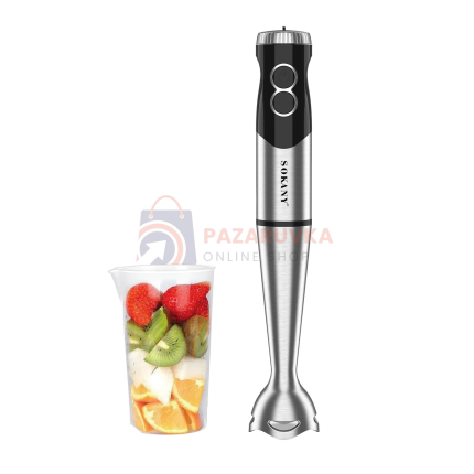 ПАСАТОР И МУЛТИФУНКЦИОНАЛЕН КУХНЕНСКИ БЛЕНДЕР SOKANY SK-02006 800W – МОЩНОСТ И УДОБСТВО В КУХНЯТА